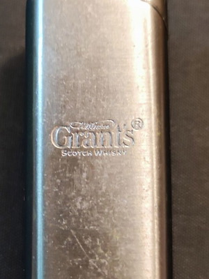William Grant's Scotch Whisky Metal Lighter like new