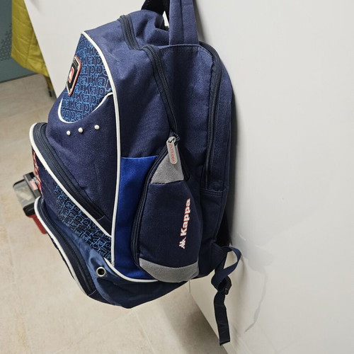 Kappa sports backpack like new, blue, multiple compartments