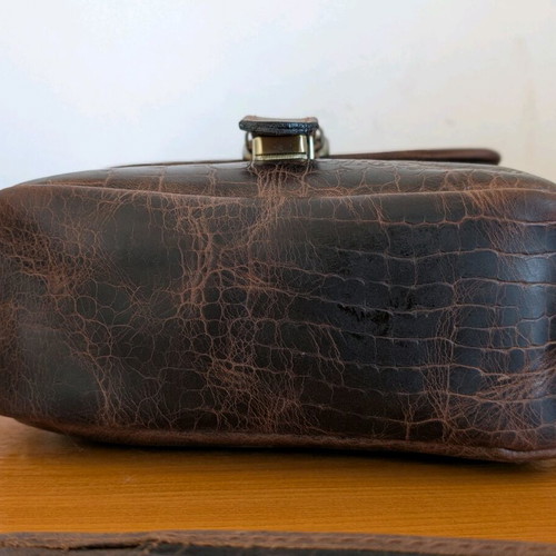 Rock & Roll leather camera bag used