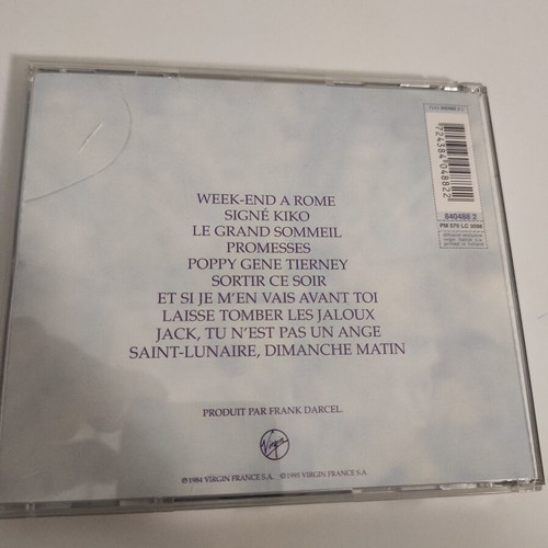 Etienne Daho La Notte La Notte CD like new, synth-pop