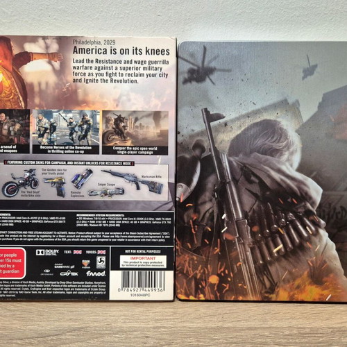 Homefront The Revolution Steel Case σε άριστη κατάσταση
