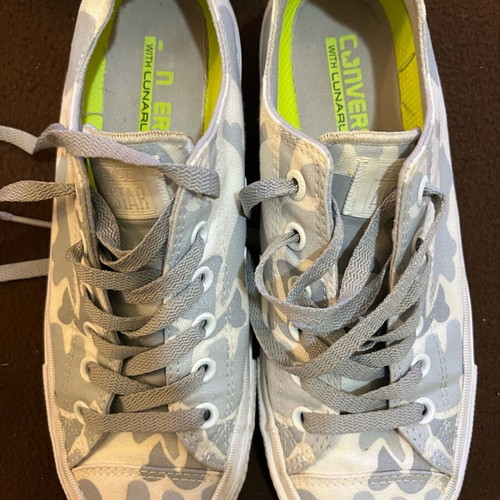 Converse Chuck Taylor All Star II Low Camo Grey like new size 40