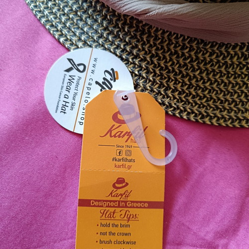 Karfil Handmade Summer Hat new, gray