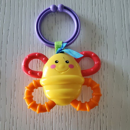 Fisher Price baby teething toy butterfly