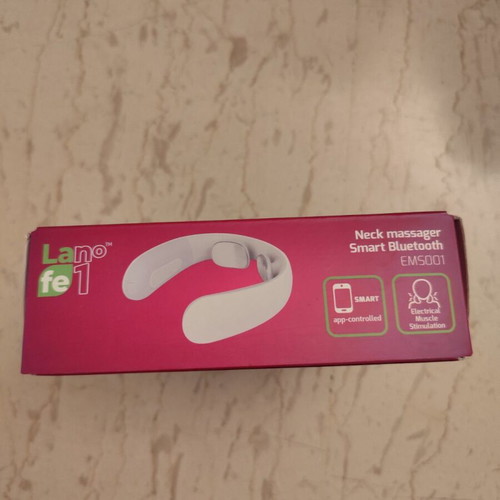 Neck massage device like new with adjustable intensity and temperature
