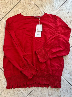 Franca blouse XXL new, red
