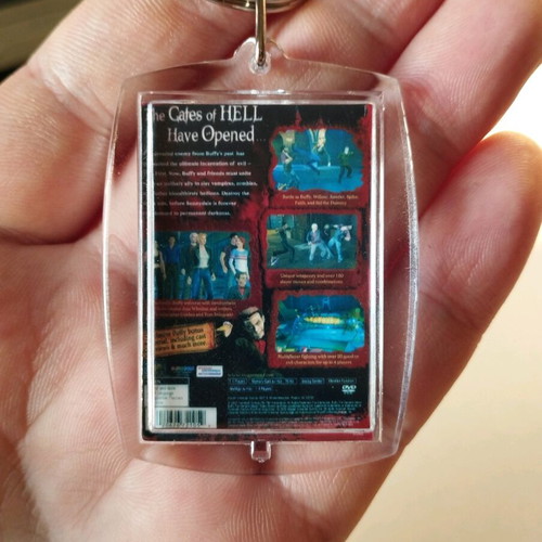 Buffy The Vampire Slayer Chaos Bleeds PS2 keychain