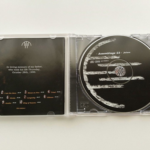 Assemblage 23 Failure CD used, electronic