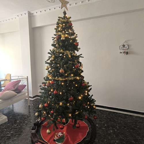 Christmas tree 1300 branches 240 cm height, like new
