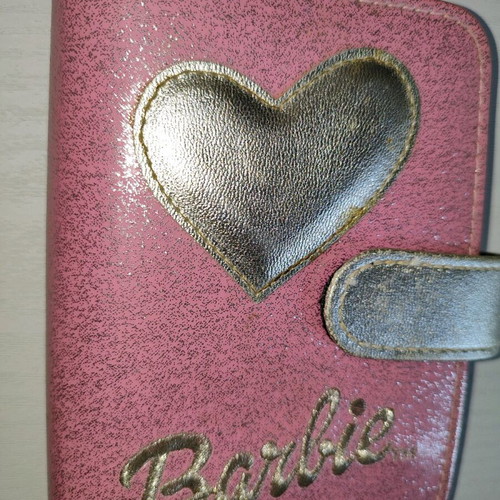 Ατζέντα Barbie σαν καινούργιο με θήκες και κλιπς