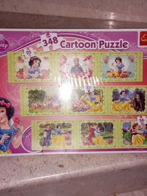 Disney Princess Snow White Cartoon Puzzle 348 pieces new