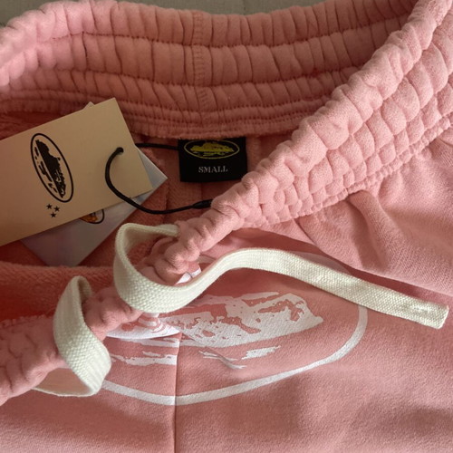 Corteiz (CRTZ) Jogger Shorts Pink new with tag