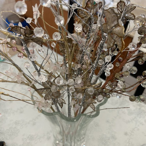 Crystal vase like new