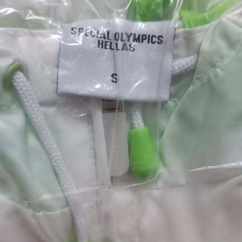 Special Olympics Athens 2011 volunteer shirt and jacket new with pouch