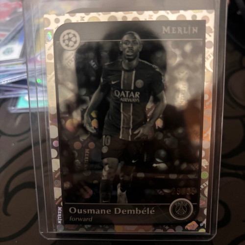 Ousmane Dembélé Rare Numbered Topps Merlin UEFA 2024/25 Card PSG