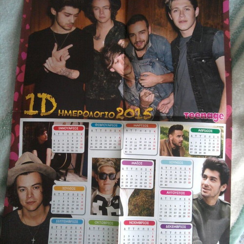 Ian Somerhalder (The Vampire Diaries) & One Direction poster like new