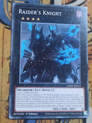 Raider's Knight κάρτα Yu-Gi-Oh! XYZ