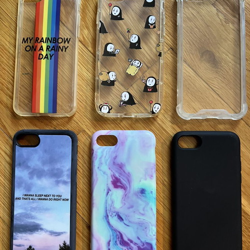 iPhone 8 cases like new, sold separately or together