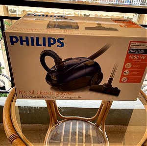Σκούπα Philips PowerLife 1800watt- αχρησιμοποίητη στο κουτί της