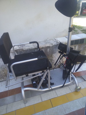 Standing frame for disabled used