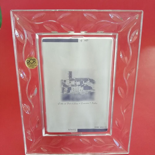 Crystal photo frame like new for 10x15 cm pictures