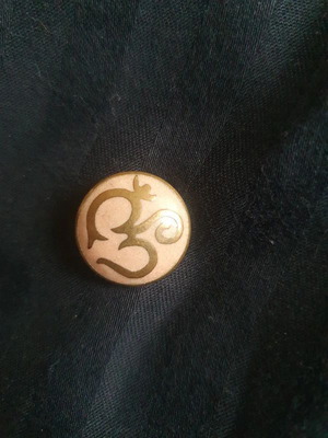 Noosa Amsterdam Om Chunk brass inlay like new