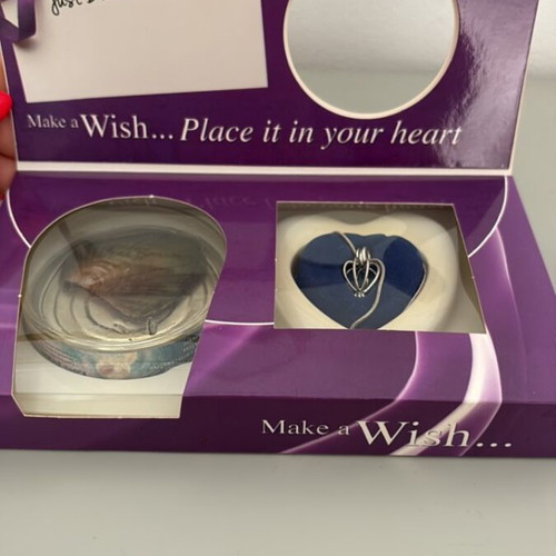 Necklace new, silver, in original box