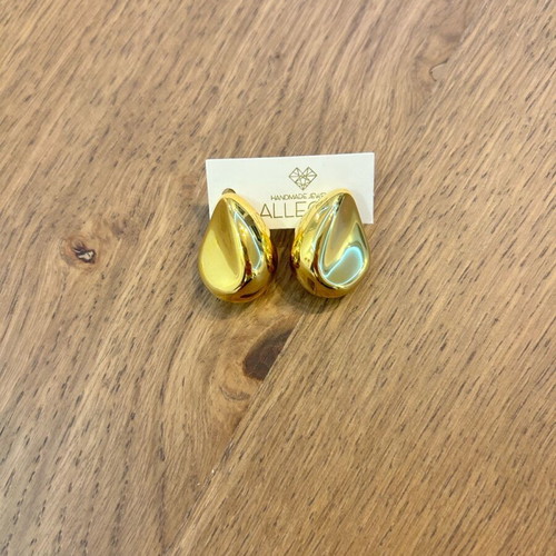 Earrings new gold-colored