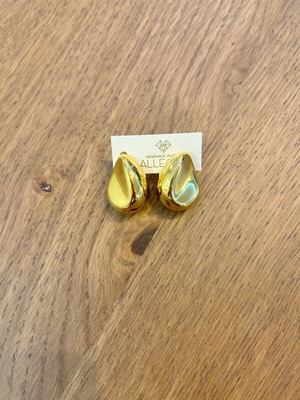 Earrings new gold-colored