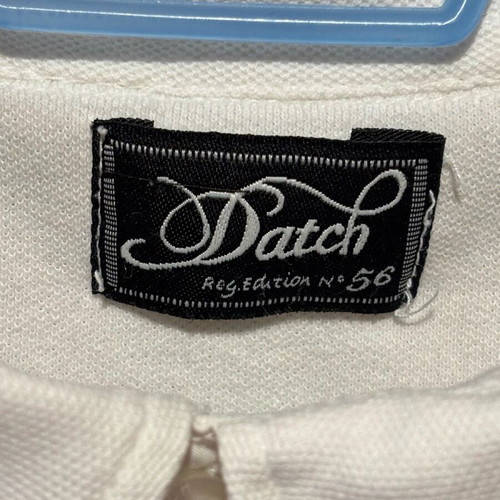 Datch Polo Shirt white XL like new, 100% cotton