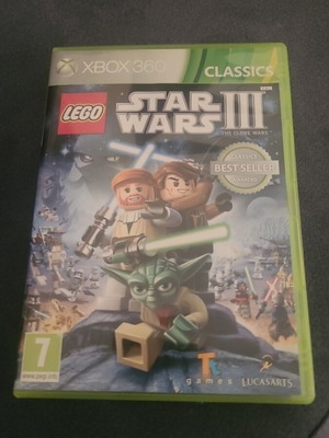 Lego Star Wars III The Clone Wars Xbox παιχνίδι μεταχειρισμένο