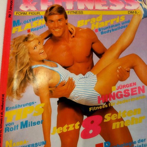 Bodybuilding magazine like new, German edition 1985