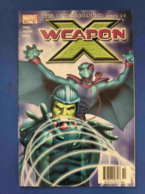 Weapon X 10 comic used, English