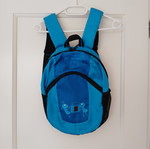 Backpack like new, blue
