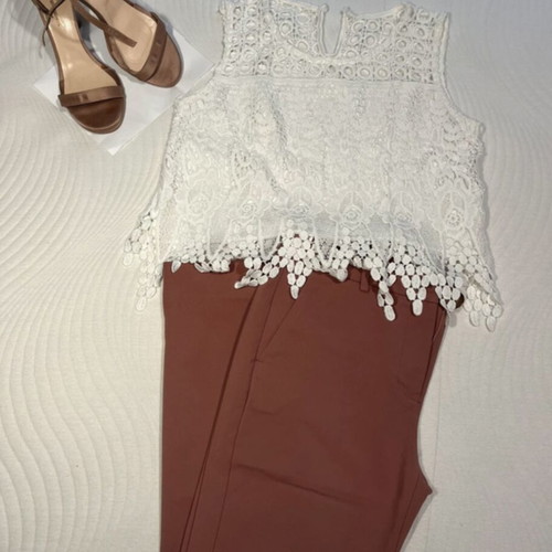 Chino pants BSB like new, size 40, dusty pink