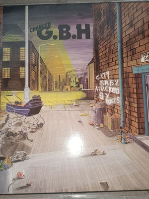 G.B.H. LP City Baby Attacked By Rats like new, punk