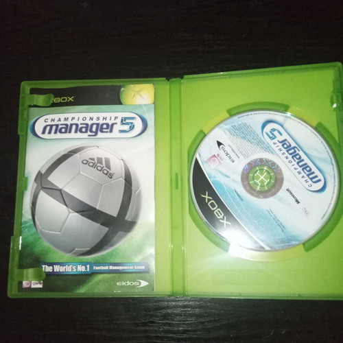 Xbox original Championship Manager 5 game