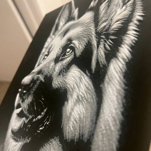 3D Print Art German Shepherd design new