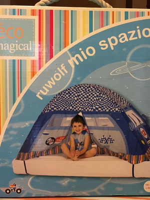 Mio Spazio Bed Canopy new, racing car design