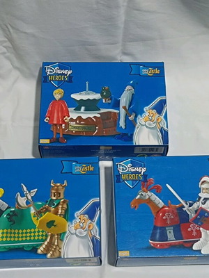 Disney Heroes pack of 3 sealed figures like new