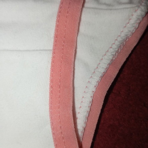 Belinda underwear new, white and pink, 95% cotton