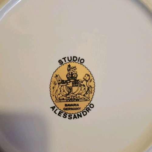 Bavaria porcelain plates 6 pieces deep new