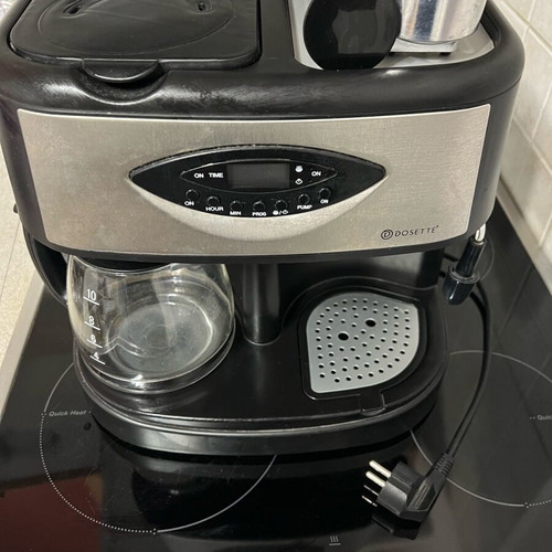 Dosette espresso and French coffee machine like new