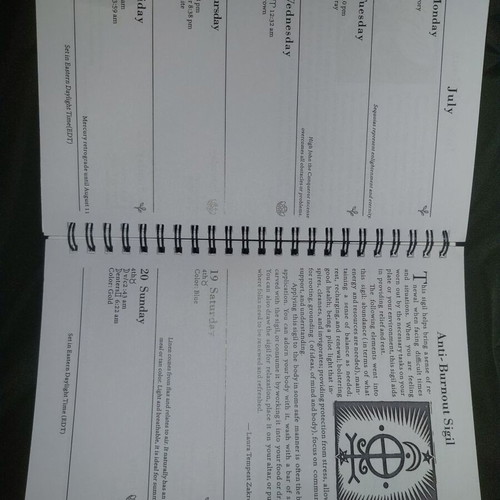 Llewellyn's Witches Datebook 2026 used