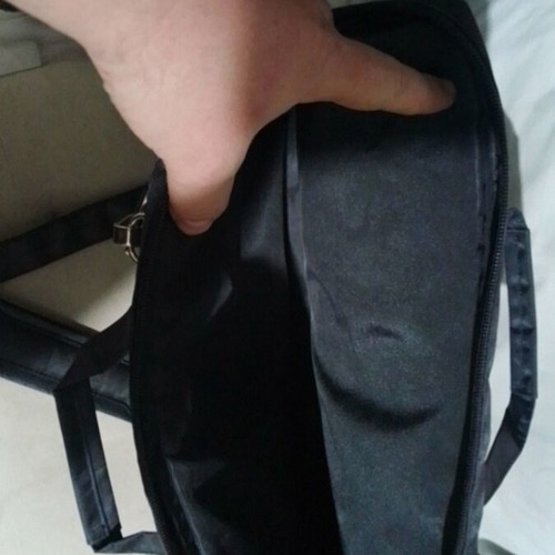 Bushmills laptop bag gray in very good condition for 13-15 inches