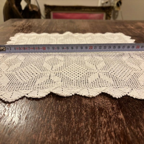Handmade knitted piece like new