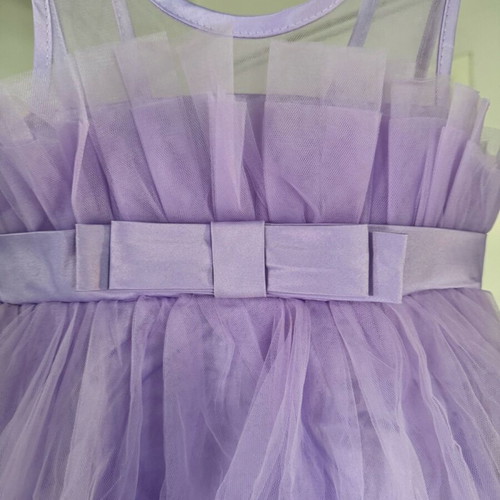 Girls' dress like new, size 2-3, purple