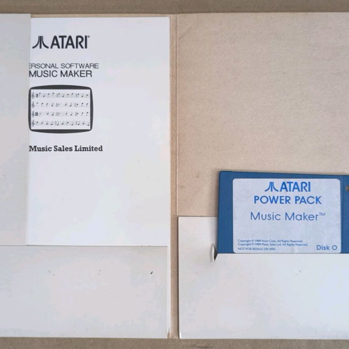 Music Maker Atari ST like new