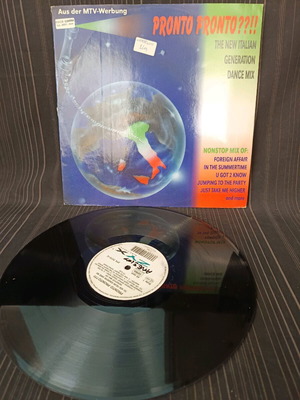 Pronto Pronto The New Italian Generation Dance Mix vinyl used