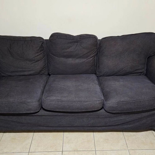 IKEA Ektorp sofa used, black, very good condition